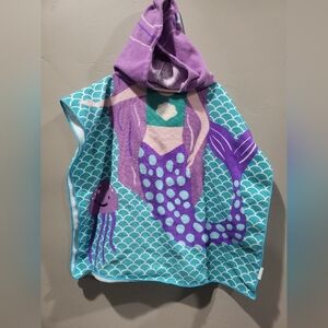 Mermaid Hooded Towel for Kids
